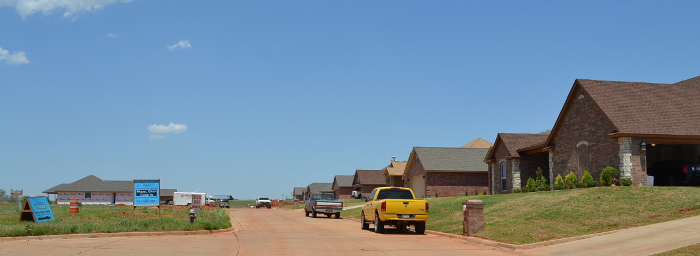 Landscape view of Homestead Development